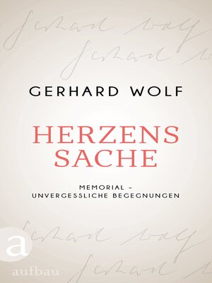 cover image of Herzenssache